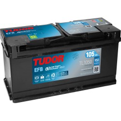 Batería TUDOR TL1050 12V 105Ah 950A EFB